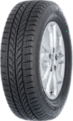 Gros plan de la bande de roulement Dunlop Econodrive Winter 225/65 R16 112/110 T C