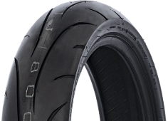 Gros plan de la bande de roulement Dunlop Sportmax Q-Lite 150/60-17 66 H Arrière TL