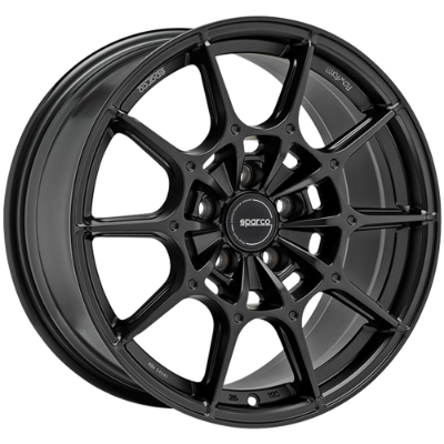 Sparco FF2 Matt Black 8,50x18 5x100,00 ET45,00