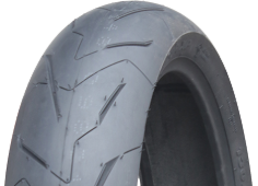 Gros plan de la bande de roulement Deli Tire Razor XP SB-148 150/60-17 66 H Arrière TL M/C