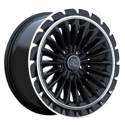 MSW 32 Gloss Black Diamond Lip 7,50x19 5x112,00 ET40,00