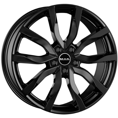 MAK Highlands Gloss Black 8,50x20 5x108,00 ET45,00