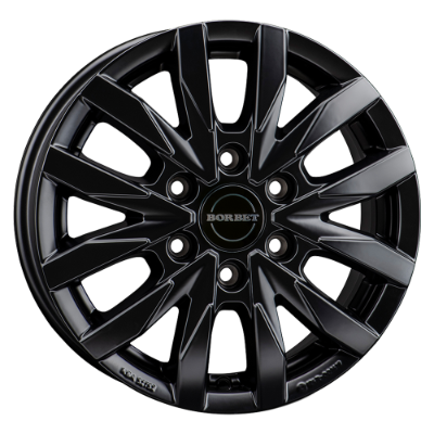 Borbet CW6 black matt 6,50x16 6x120,00 ET50,00