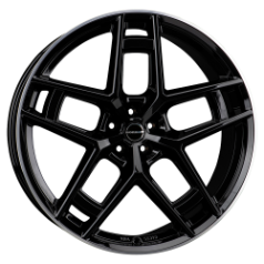 Borbet TF black rim polished glossy