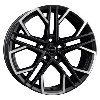 Borbet XV black polished 8,50x19 5x112,00 ET30,00