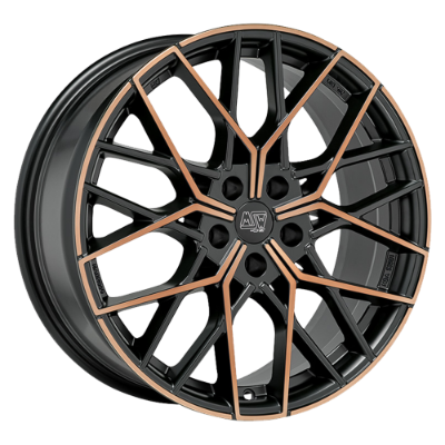 MSW 74 Matt Black Copper Polished 8,00x19 5x112,00 ET35,00