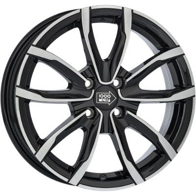 Mille Miglia EVO 001 Black Polished 6,00x15 5x100,00 ET38,00