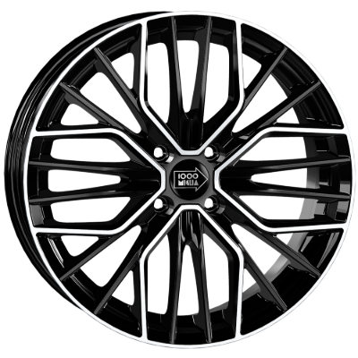 Mille Miglia MM1044 Black Polished 6,50x16 4x108,00 ET20,00