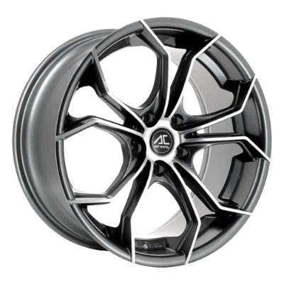 AC Wheels TWIST Dark Gunmetal Polished 9,50x19 5x120,00 ET45,00