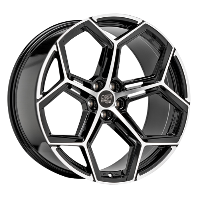 MSW 53 Black Polished 8,00x19 5x112,00 ET35,00