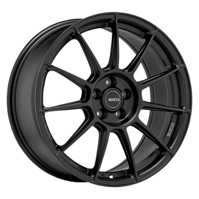 Sparco FF4 Matt Black 8,00x18 5x100,00 ET35,00