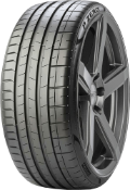 Gros plan de la bande de roulement Pirelli P Zero (PZ4) 215/40 R18 89 Y XL, HN, S.C.