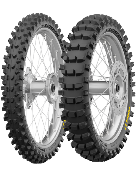 Pirelli Scorpion MX32 Mid Soft 100/90-19 57 M Arrière TT NHS