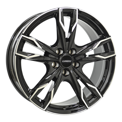 itWHEELS Gina Black Polished 7,50x17 5x112,00 ET49,00