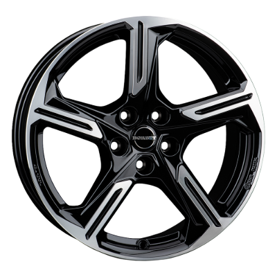 Borbet XE1 black polished 7,50x18 5x112,00 ET40,00