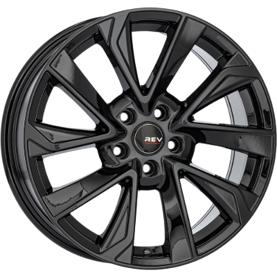 REVATIVO Orbit FF Gloss Black 8,00x19 5x114,30 ET40,00