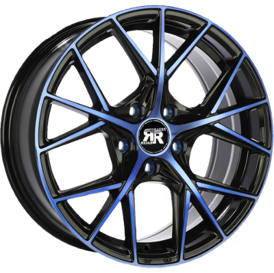Racer MAXION Black Machined Blue 6,50x15 4x100,00 ET35,00