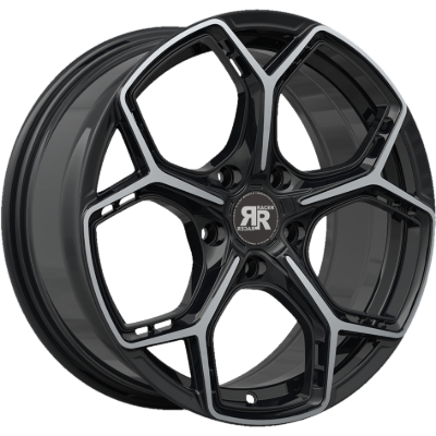Racer ROCKET Black Machined 6,50x15 4x100,00 ET35,00