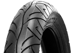Gros plan de la bande de roulement Pirelli Sport Demon 120/70-16 57 P Avant TL M/C
