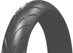 Gros plan de la bande de roulement Heidenau K80 80/100-18 47 H Avant TL M/C RF