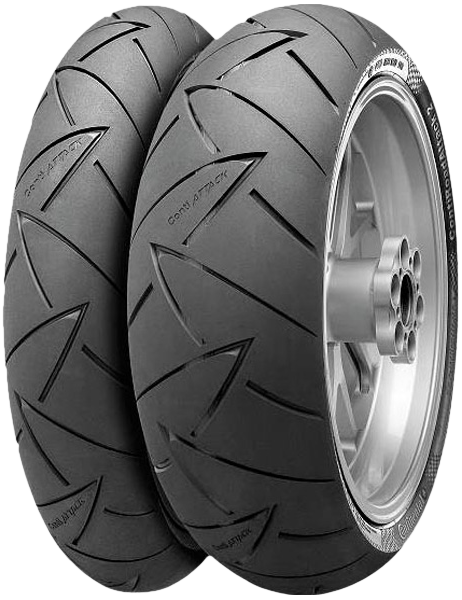 Continental ContiRoadAttack 2 180/55ZR17 (73 W) Arrière TL M/C