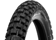 Gros plan de la bande de roulement Continental TKC 80 Twinduro 80/90-21 48 Q Avant TT M/C M+S