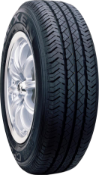 Gros plan de la bande de roulement Roadstone Classe Premiere 321 195/60 R16 99/97 T C
