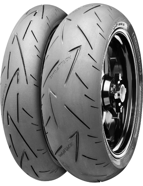 Continental ContiSportAttack 2 120/70ZR17 (58 W) Avant TL M/C