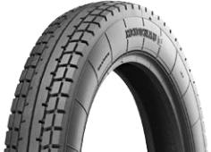 Gros plan de la bande de roulement Heidenau K28 4.00-19 71 P Avant/Arrière TT M/C Reinf.