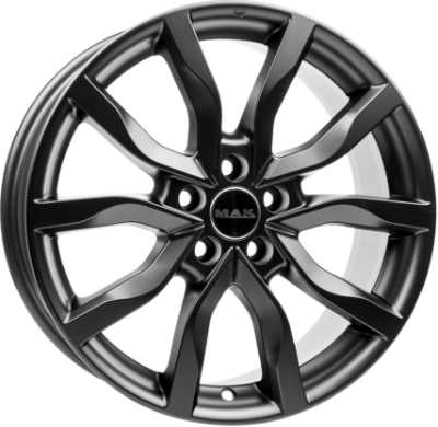 MAK Highlands Matt Black 7,00x17 5x108,00 ET45,00
